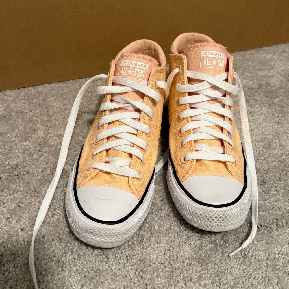 Converse Light Orange High-Tops